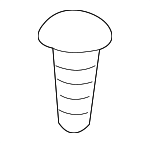 BTR9689 - Body: Rear Pillar Trim Screw for Land Rover: Freelander Image