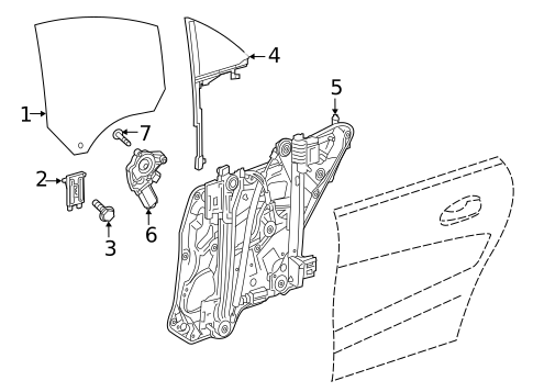 Rear Door for 2015 Mercedes-Benz CLA45 AMG #0