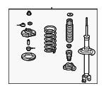 52610TE0A03 - : Suspension Strut And Coil Spring Assembly for Honda Image