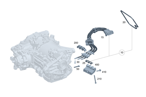 Leitungssatz Hochvolt for 2021 Mercedes-Benz AMG GT 53 #0