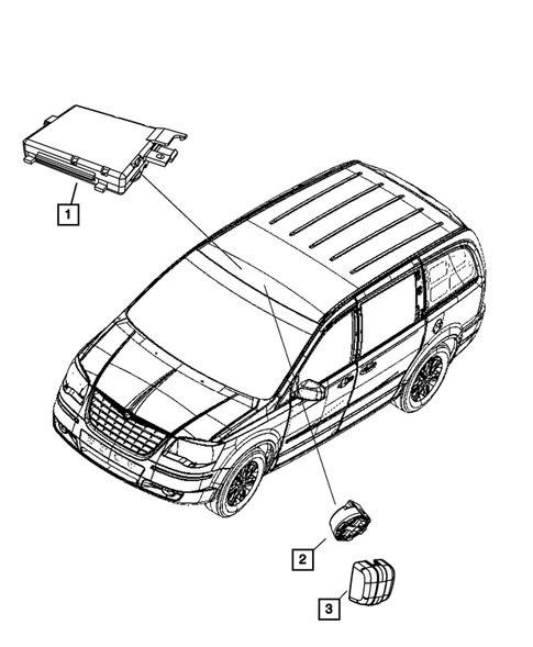 Modules and Engine Controllers for 2012 Ram C/V #6