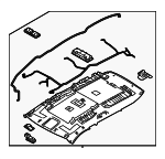 KCMH6803ZB06 - Body: Headliner for Mazda: CX-70 Image