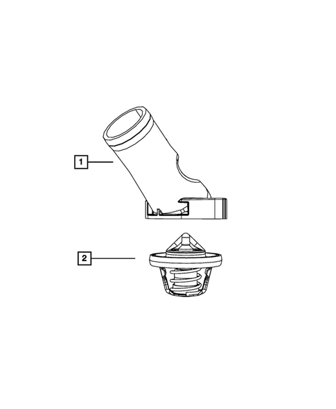 Water Pump and Related Parts for 2010 Jeep Wrangler #1