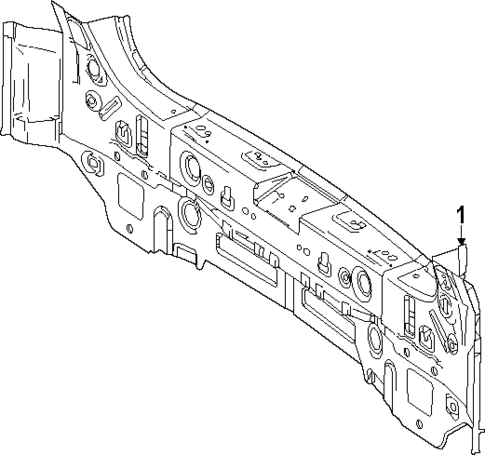Rear Body for 2024 Mercedes-Benz EQB 350 #0