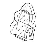 81521S6MA11ZA - Body: Seat Back Cover for Acura Image