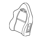 81527S6MA01 - Body: Seat Back Pad for Acura Image