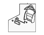 81526S6MA01 - Body: Seat Back Frame for Acura Image