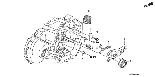 MT Clutch Release for 2008 Acura TL #0