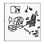 7120042L62E0 - : 2012 Toyota RAV4 - Seat Assembly for Toyota: RAV4 Image