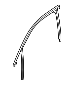 8U0837440A - : Window Channel for Audi: Q3, Q3 Quattro Image