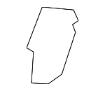 6L2Z7861349JAC - Body: Latch Cover for Ford: Explorer | Mercury: Mountaineer Image