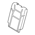 6L2Z7866800CA - Body: Seat Back Pad for Ford: Explorer | Mercury: Mountaineer Image