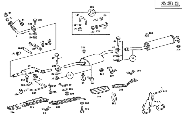 1151410783 - : Hose for Mercedes-Benz Image