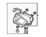 17230RW0A01 - : Engine Air Intake Resonator for Honda Image