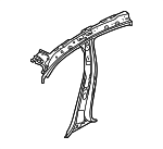 4J3809443E - Body: Center Pillar for Audi: e-tron GT Image