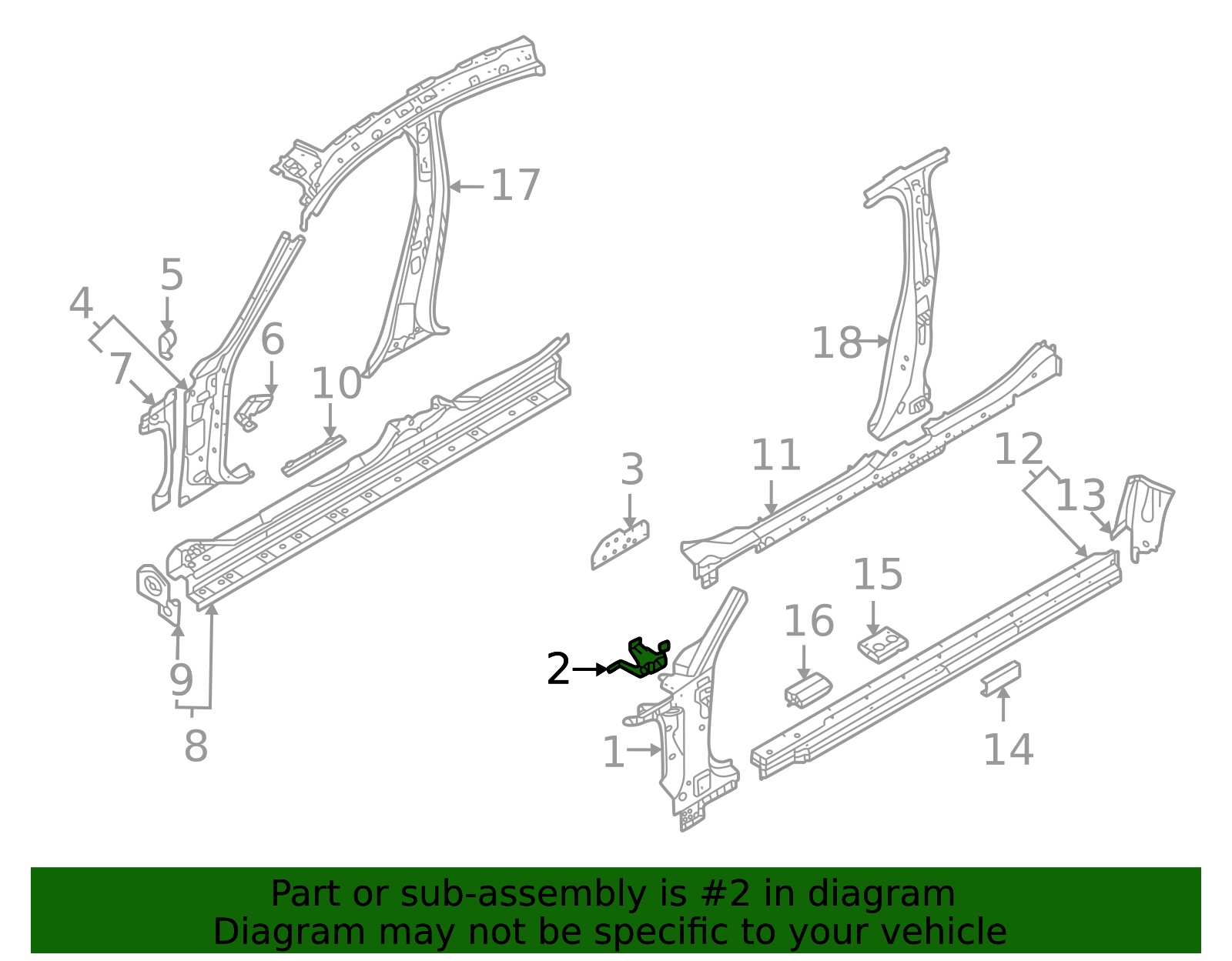9J1-809-203-Y - High-Quality Body A-Pillar Reinforcement for 2022-2024 ...