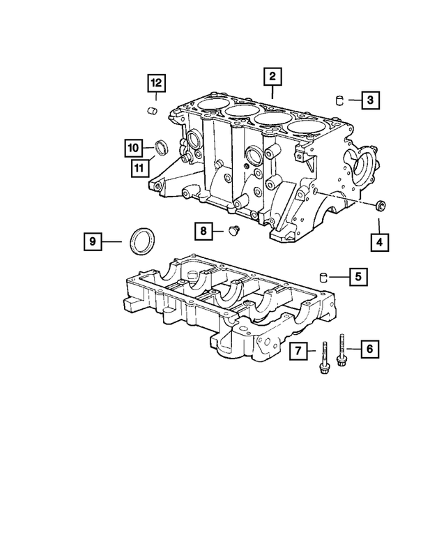 6036543AA - : Pipe Plug for Mopar Image