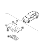 68411188AA - Engine: Mounting Spacer for Mopar Image