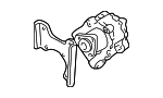 32421438476 - : Power Steering Pump Bracket for BMW Image