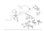1402402217 - Engine Suspension: Engine Mount for Mercedes-Benz Image