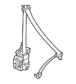 4814SEPA12ZE - : Lap &amp; Shoulder Belt for Acura: TL Image