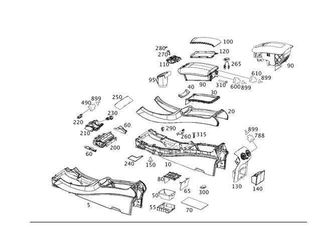 2096830108 - : Cover for Mercedes-Benz Image