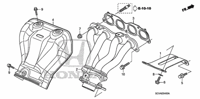 Exhaust Manifold for 2007 Honda Element #0
