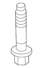 90162SJK000 - Suspension: Trailing Arm Front Bolt for Honda Image