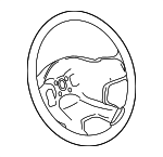 1TT66XDVAE - Steering: Steering Wheel for Jeep: Compass, Liberty, Patriot Image