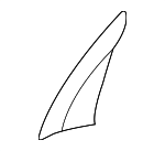 90585468 - Body: Corner Panel for Saturn: L100, L200, L300, LS, LS1, LS2, LW1, LW2, LW200, LW300 Image