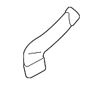 72511FL010 - Body: Rear Duct for Subaru Image