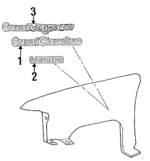 55295221 - Body: Nameplate for Jeep: Grand Cherokee, Grand Wagoneer Image