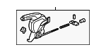 47105T2AA02ZA - Body: Park Brake Handle for Honda: Accord Image