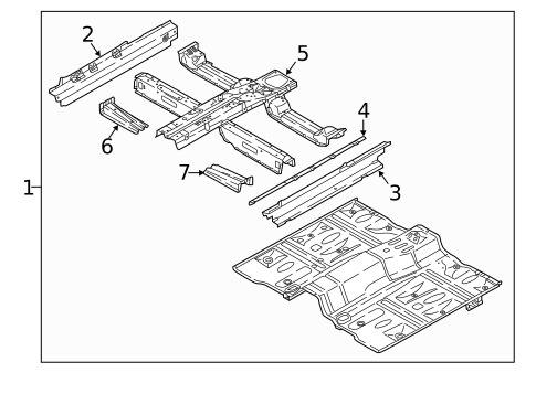 Floor & Sill for 2020 Kia Sportage #0