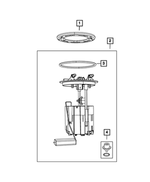 5142345AA - Fuel and Accelerator Pedal: Fuel Pressure Regulator Kit for Mopar Image