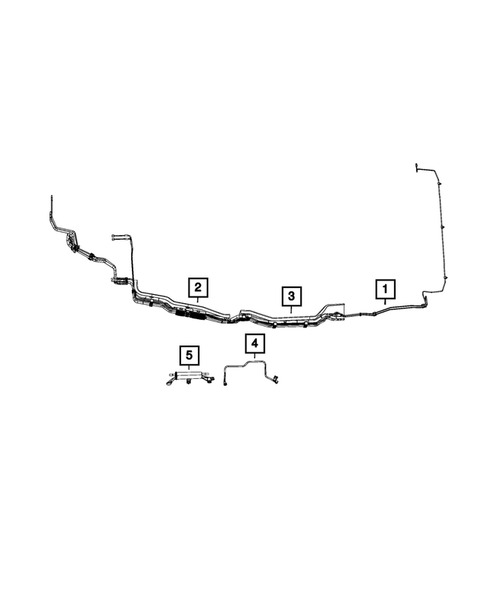 Fuel Lines and Tubes for 2021 Chrysler Voyager #0