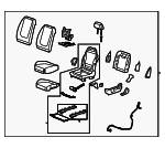 15922923 - Body: Seat for Chevrolet: Malibu Image