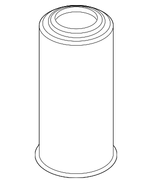 4M0512137D - Suspension: Shock Absorber Bellows for Audi Image