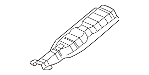 12755789 - : Heat shield for Saab: 9-5 Image