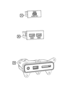 68144781AA - Electrical: Charging Port Usb for Mopar Image