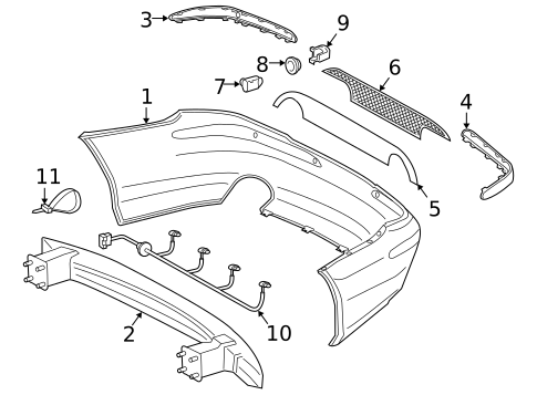 Parking Aid for 2009 Mercedes-Benz SL63 AMG #1
