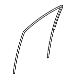 72235TK8A11 - Body: Run Channel for Honda: Odyssey Image