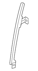 72231TK8A11 - : 2014-2017 Honda Odyssey - Sash R Front Door Center (Lower) for Honda: Odyssey Image