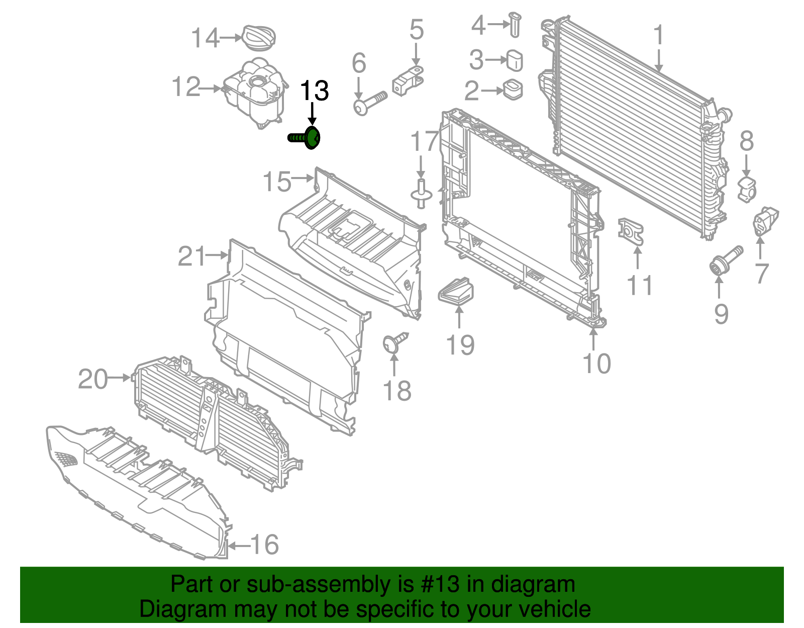 Reservoir Screw - Porsche (N-911-404-01)