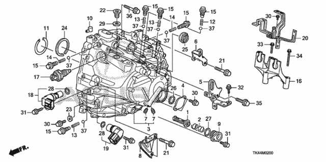 MT Transmission Case for 2012 Acura TL #0