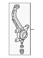 51210S4KA00 - Suspension: Knuckle for Acura Image
