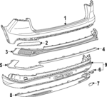 89A807833A9B9 - : Trim Plate for Audi: Q4 e-tron, Q4 e-tron Sportback Image