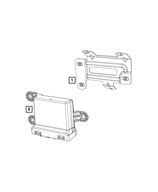 68536453AA - Electrical: Gateway Module for Mopar Image
