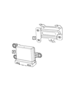 68536453AA - Electrical: Gateway Module for Mopar Image