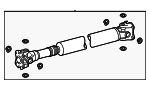 371400C072 - Front Drive Axle: Drive Shaft for Toyota: Tundra Image